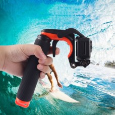 Disparador de obturador + empuñadura de mano flotante de flotabilidad de buceo con correa anti-perteps ajustable y tornillo y llave para la acción DJI OSMO