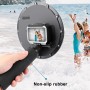 RUIGPRO Floating Hand Grip Dome Port Underwater Diving Camera Lens Transparent Cover for DJI Osmo Action