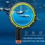 RuigPro Floating Hand Grip Dome Porta della telecamera subacquea Copertura trasparente per le lenti per la lente per DJI Osmo