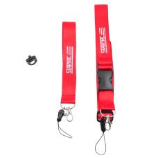 STARTRC Hand Strap Hanging Wrist Strap Lanyard With 1/4 Screw for DJI Osmo Action / Insta360 ONE X(Red)