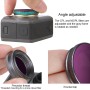 2 in 1 SunnyLife OA-FI180 Lens Red + Purple Diving Filtre pour DJI OSMO Action