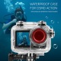 Sunnylife OA-Q9227 60m წყალქვეშა წყალგაუმტარი საბინაო Diving Case for DJI Osmo Action, Buckle Basic Mount & Screw