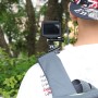 Ruigpro 360-Grad-Rotation J-Typ Rucksack Rec-Mounts Clip-Klemme mit Schraube für GoPro Hero9 Black /Hero8 Black /Hero7 /6/5, DJI Osmo Action, Xiaoyi und andere Actionkameras