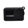 Cape de lente StarTrc + Case de silicona + correa de mano para DJI Osmo Action (negro)