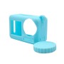 Cap lente Startrc + Case di silicone + cinturino a mano per azione Osmo DJI (Blue)