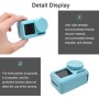 Cap lente Startrc + Case di silicone + cinturino a mano per azione Osmo DJI (Blue)