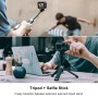 Pgytech P-GM-117 Cámara de acción Extensión de trípode Selfie Stick para DJI Osmo Action (negro)