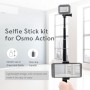 StarTRC sportkamera dedikált univerzális mobiltelefon-klip önkdősebb hosszabbító rúd a DJI OSMO akcióhoz