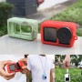 Silicone Protective Case with Lens Cover & Lanyards for DJI Osmo Action (Grass Green)