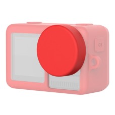 Silicone Protective Lens Cover for DJI Osmo Action (Red)
