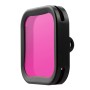 Filtro de lentes de color de buceo de alojamiento para la acción DJI Osmo (púrpura)