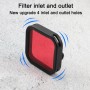 Housing Diving Color Lens Filter for DJI Osmo Action (Red)