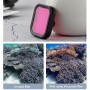 För DJI Osmo Action Underwater Waterproof Housing Diving Case Kit med rosa / rött / lila linsfilter