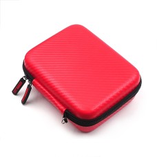 Startrc преносим шок -устойчив водоустойчив EVA+PU чанта за съхранение на DJI Osmo действие, размер: 18x15x6cm (червено)