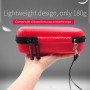 Startrc Portable Shockproof წყალგაუმტარი EVA+PU შესანახი ჩანთა DJI Osmo– ს მოქმედებისთვის, ზომა: 18x15x6cm (წითელი)
