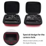 StarTrc Portable stötsäker vattentät EVA+PU -lagringsväska för DJI Osmo Action, storlek: 18x15x6cm (röd)