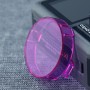 Filtro lente a colori a forma rotonda a scatto per DJI Osmo Action (Purple)