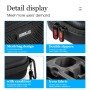 STARTRC  Diamond Texture PU Storage Case Bag for DJI Action 2 (Black)