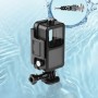 60m vodotěsný pouzdro na potápění pro DJI Action 2 (černá)