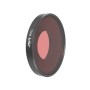 JSR Diving Color Lens Filter For DJI Osmo Action 3 / GoPro Hero11 Black / HERO10 Black / HERO9 Black(Red)
