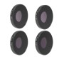 JSR 4 en 1 ND8PL / ND16PL / ND32PL / ND64 PL Filtre Lens pour DJI Osmo Action 3 / GoPro Hero11 Black / Hero10 Black / Hero9 Black