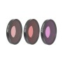 JSR Diving Red / Pink / Purple Color Lens Filter For DJI Osmo Action 3 / GoPro Hero11 Black / HERO10 Black / HERO9 Black