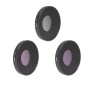 JSR 3 in 1 CPL ND8 ND16 Lens Filter For DJI Osmo Action 3 / GoPro Hero11 Black / HERO10 Black / HERO9 Black