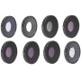 JSR 8中1条条纹蓝色CPL CPL ND8 ND16 ND32 ND64 Star Night Lens for DJI OSMO ACTION 3 / GOPRO HERIO11 BLACK11 BLACK / HERIO11黑色 /英雄9黑色