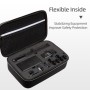 DJI OSMOアクション3のキャリングストレージケースバッグ、サイズ：21.5 x 29.5 x 10cm（黒）