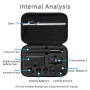 对于DJI OSMO ACTION 3携带存储箱袋，尺寸：21.5 x 29.5 x 10cm（黑色）
