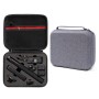 DJI OSMOアクション3のキャリングストレージケースバッグ、サイズ：24 x 19 x 9cm（灰色）