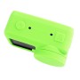 Caso protector de silicona Puluz con cubierta de lente para DJI Osmo Action (verde)