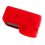 Caso protector de silicona Puluz con cubierta de lente para DJI Osmo Action (rojo)