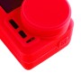 Puluz силиконов защитен калъф с покритие на обектива за действие на DJI Osmo (червено)