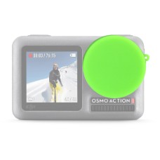 PuLuz Silicone Protective Lens Cover för DJI Osmo Action (Green)