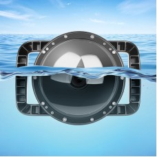 XTGP546 kuppel port veealune sukeldumisakaamera objektiiv läbipaistev katte korpuse korpus käepidemega DJI Osmo Action jaoks