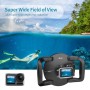 XTGP546 Port dôme sous-marin de plongée Caméra de la caméra transparent boîtier de boîtier de couverture avec déclencheur de poignée pour l'action DJI OSMO