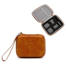 Portable Hand Shell Action Camera Portable Handheld Storage Bag for DJI Osmo Action2 (PU žlutá)
