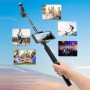 Startrc Multi-fonctionnel pliable en aluminium Aluminium Tripod Holder + selfie Stick Monopod avec pince téléphonique pour DJI Osmo Pocket, longueur: 30-94cm (noir)