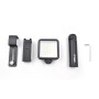 Startrc сгъваем метален държач за триножници + монтаж на скоба на телефон Фиксирана стойка скоба с LED светлина за джоб на DJI Osmo (черен)