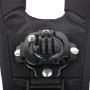 Rugalmas, állítható csuklópánt -tartó öv adapterrel a dji osmo pocke -hez (fekete)
