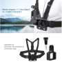 SunnyLife OP-Q9201 Cintura elastica del torace regolabile per il corpo con adattatore di metallo per DJI Osmo Pocket 2