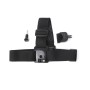 Sunnylife Elastic Adjustable Head Strap Mount Belt with Adapter for DJI OSMO Pocket 2(Black)