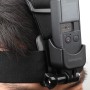 Sunnyylife elasztikus állítható fejszíj -tartó öv adapterrel a DJI Osmo Pocket 2 -hez (fekete)