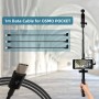 Sunnylife OP-X9207 Type-C to Micro USB Cable for DJI OSMO Pocket, Length:1m