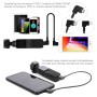 Sunnylife 30cm USB-C / Type-C to Micro USB Converting Connector Data Cable for  DJI OSMO Pocket(Black)