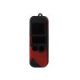 Copertura a prova di polvere non slittata Sleeve di silicone per tasca DJI Osmo (rosso nero)