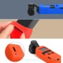 Non-slip Dust-proof Cover Silicone Sleeve for DJI OSMO Pocket(Black Red)