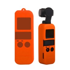 Slip-pölynkestävä kansi silikoniholkki DJI OSMO -taskulle (oranssi)