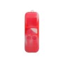 Неплъзгащ се прахоустойчив капак силиконов ръкав за джоб DJI Osmo (червено + бяло)
